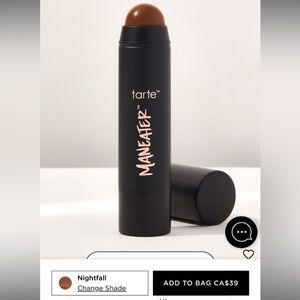 Brand new tarte maneater slick stick bronzer in nightfall